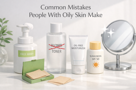 Common Mistakes People With Oily Skin Make